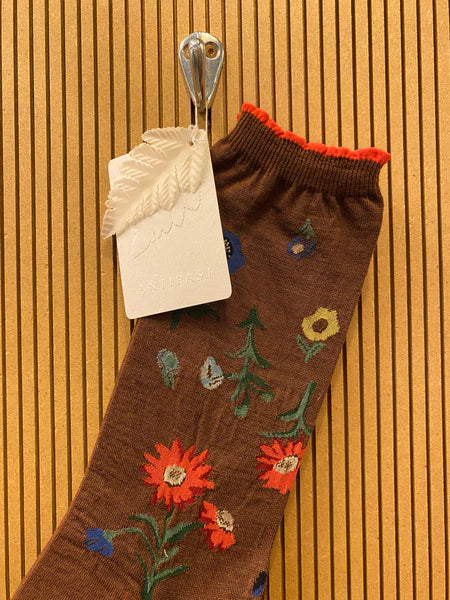 POPPY socks Brown Kron