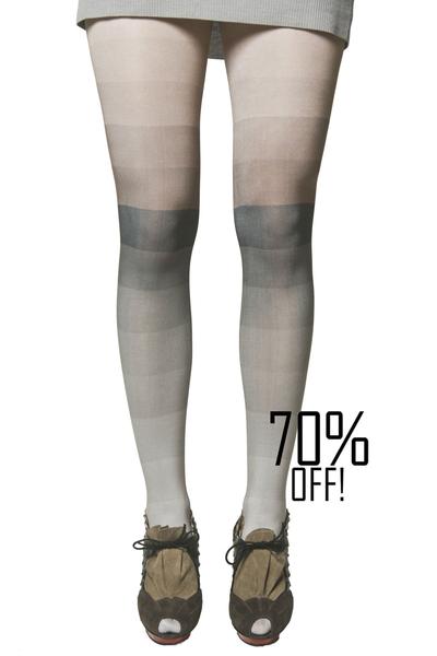 Color block - Grey Tights