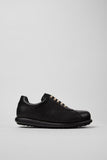 Camper Pelotas Ariel Black Leather Lace-Up Shoes