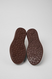 Outsole detail of Camper Pelotas Soller sneakers with brown rubber sole