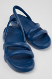 Kobarah Flat bláir sandalar fyrir konur