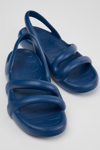 Kobarah Flat bláir sandalar fyrir konur