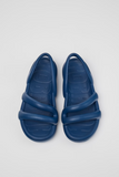 op view of Camper Kobarah Flat blue EVA sandals with open toe