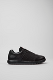 Camper Pelotas XLF black leather sneaker side view