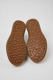 Underside of Camper Pelotas Soller multicolor leather sneakers showing the rubber outsole and tread pattern