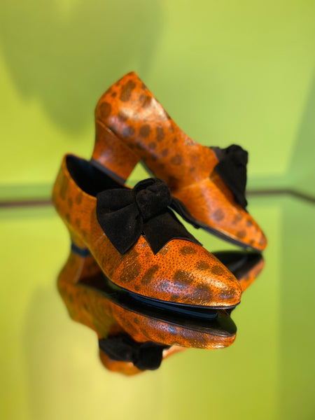 KR BOW SHOE opt.4 Icelandic Wolffish leather